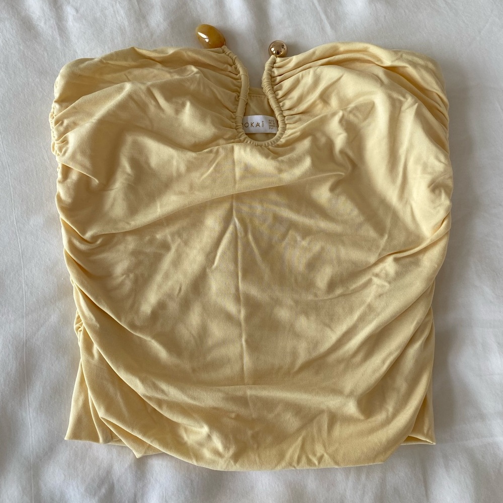 Kookai yellow top